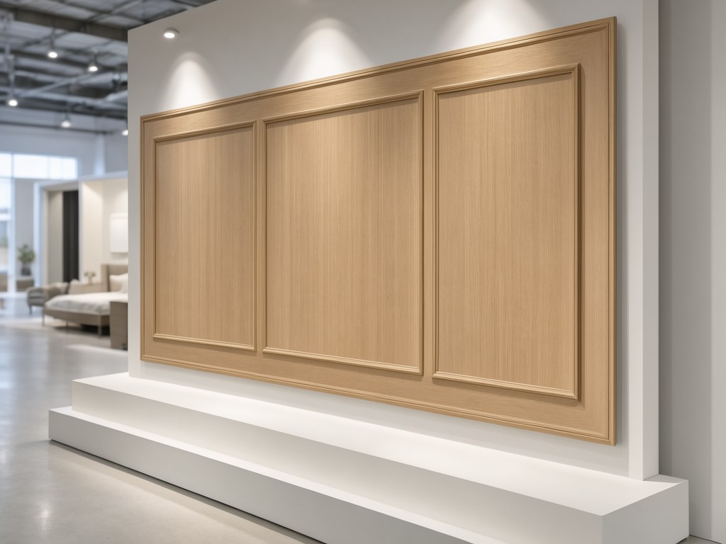 Custom Bedroom Wooden Wall Paneling Design Factory