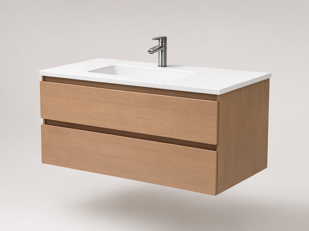 Custom Floating Bathroom Vanity With Sink Suppliers
