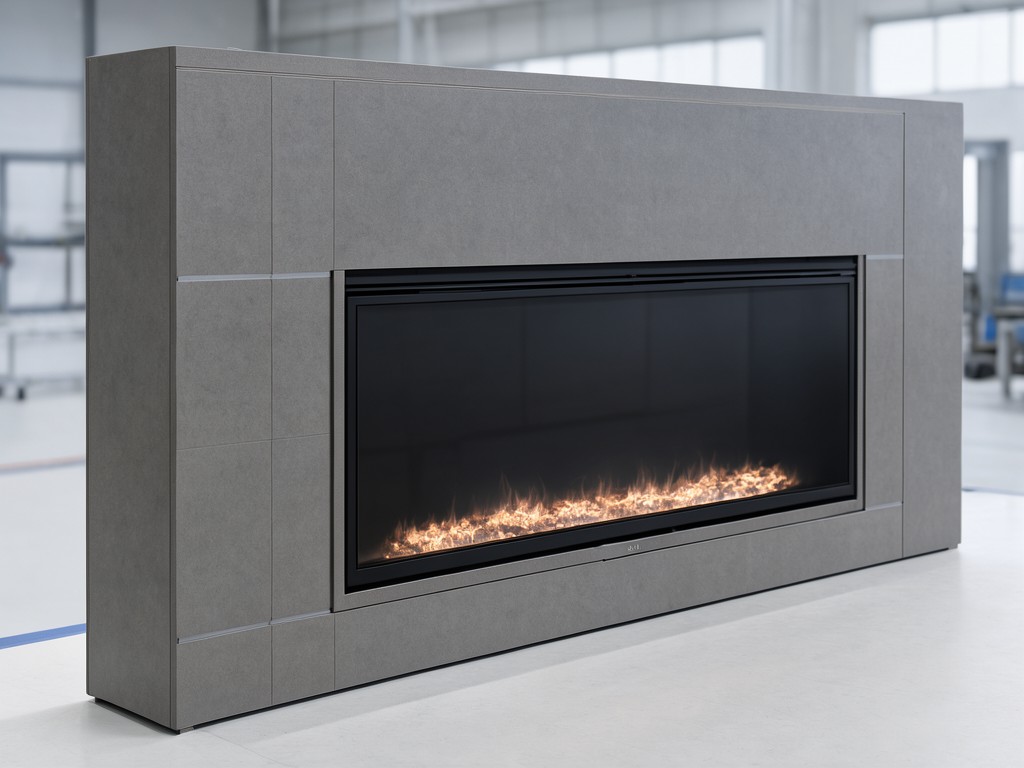Custom Modern Fireplace Tv Feature Wall Solution
