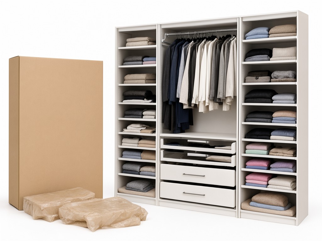 Customized Large Walk In Closet Dressing Room Storage Exporter