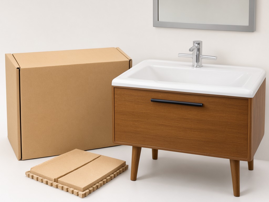 Oem Mid Century Modern Bathroom Vanity Factory